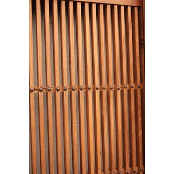 欅使いの格子くぐり戸　W457YD 