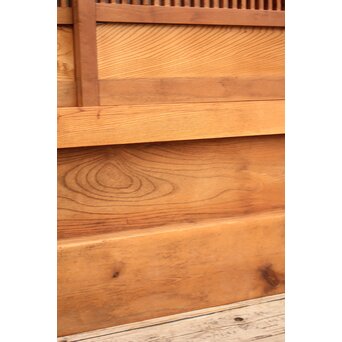 欅使いの格子くぐり戸　W457YD 