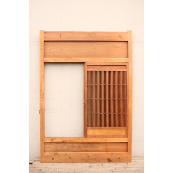 欅使いの格子くぐり戸　W457YD 