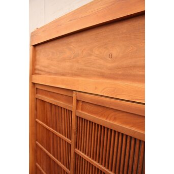 欅使いの格子くぐり戸　W457YD 