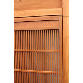 欅使いの格子くぐり戸　W457YD 