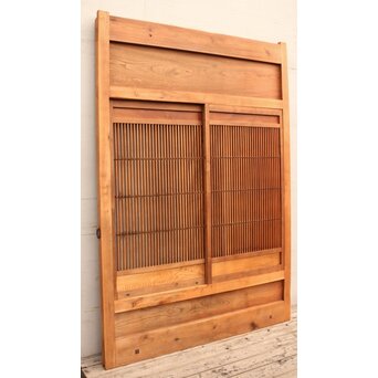 欅使いの格子くぐり戸　W457YD 