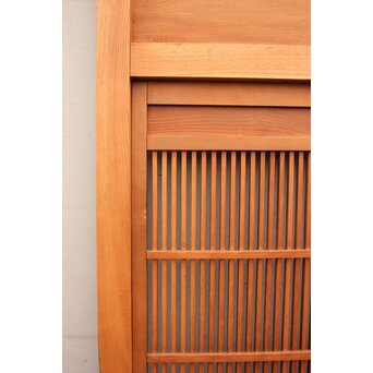 欅使いの格子くぐり戸　W457YD 