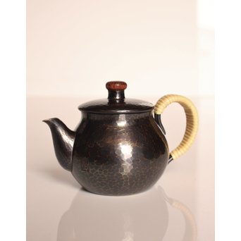 玉川堂唐木摘急須　K259