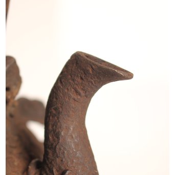 大国造底印有　饕餮紋鉄瓶　K260 