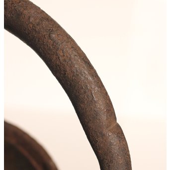 大国造底印有　饕餮紋鉄瓶　K260 