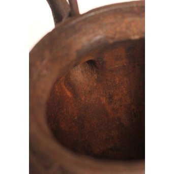 大国造底印有　饕餮紋鉄瓶　K260 