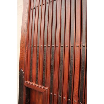 大型総欅重量級格子蔵戸　W462 