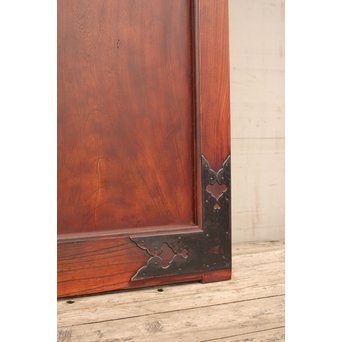 大型総欅重量級格子蔵戸　W462 