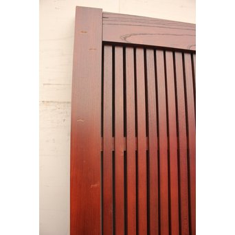 大型総欅重量級格子蔵戸　W462 