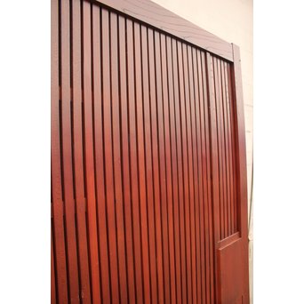 大型総欅重量級格子蔵戸　W462 