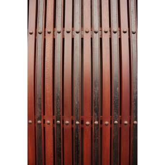 大型総欅重量級格子蔵戸　W462 