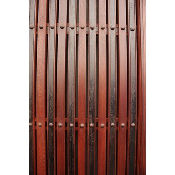 大型総欅重量級格子蔵戸　W462 