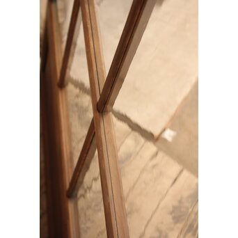 赤色ガラスとクリアガラスの戸　2枚1組　GD900 