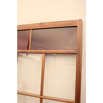 赤色ガラスとクリアガラスの戸　2枚1組　GD900 