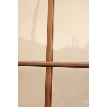 赤色ガラスとクリアガラスの戸　2枚1組　GD900 