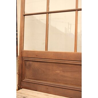 赤色ガラスとクリアガラスの戸　2枚1組　GD900 