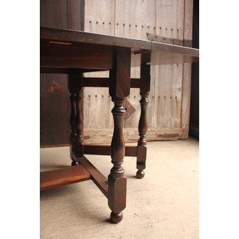 松本民芸家具　バタフライ/エクステンションテーブル　T375 