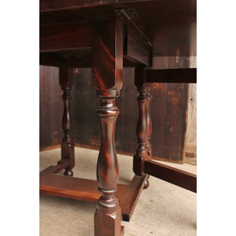 松本民芸家具　バタフライ/エクステンションテーブル　T375 