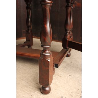 松本民芸家具　バタフライ/エクステンションテーブル　T375 