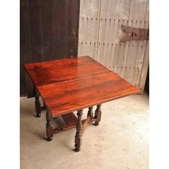 松本民芸家具　バタフライ/エクステンションテーブル　T375 