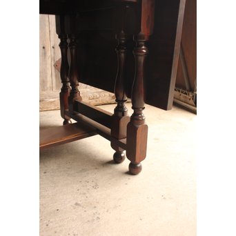 松本民芸家具　バタフライ/エクステンションテーブル　T375 