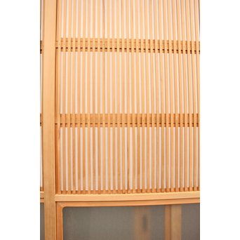 美品障子枠付細身格子戸　4枚1組　L771 