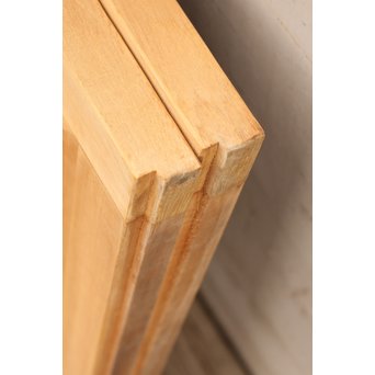 美品障子枠付細身格子戸　4枚1組　L771 