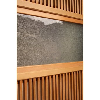 美品障子枠付細身格子戸　4枚1組　L771 