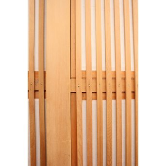 美品障子枠付細身格子戸　4枚1組　L771 