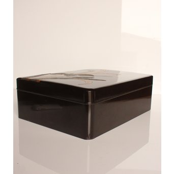 菖蒲蒔絵　硯箱と文箱のセット　S2711 