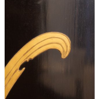 菖蒲蒔絵　硯箱と文箱のセット　S2711 