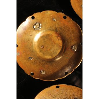 内山大介/寿政写　三清軒茶托4客　K280 