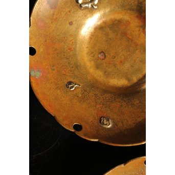 内山大介/寿政写　三清軒茶托4客　K280 