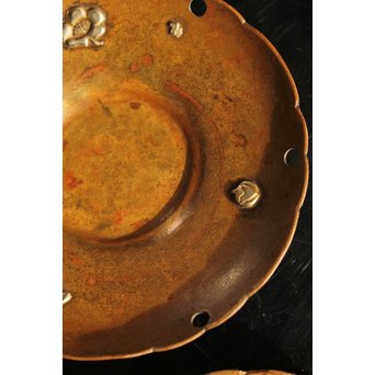 内山大介/寿政写　三清軒茶托4客　K280 