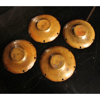 内山大介/寿政写　三清軒茶托4客　K280 