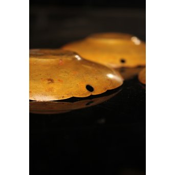 内山大介/寿政写　三清軒茶托4客　K280 