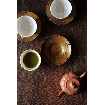 内山大介/寿政写　三清軒茶托4客　K280