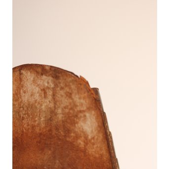 宮本理三郎銘　鴛鴦彩色木彫　S2720 