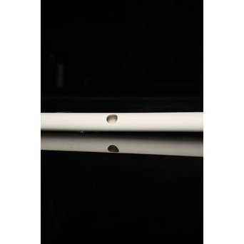 清風与平作　白磁横笛/花器　S2726 