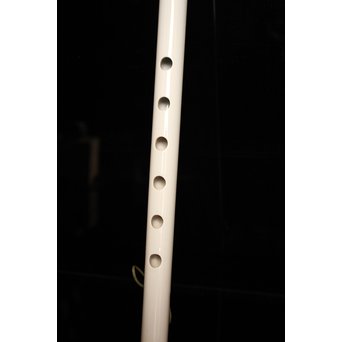 清風与平作　白磁横笛/花器　S2726 