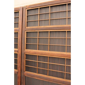 上手繊細格子建具　4枚1組　L780 