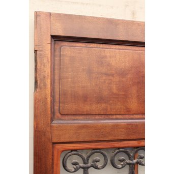 アイアン格子総欅建具/ドア　B835 