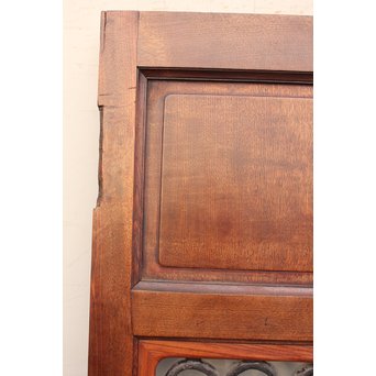 アイアン格子総欅建具/ドア　B835 