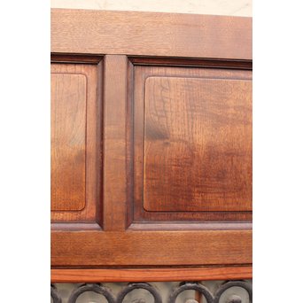 アイアン格子総欅建具/ドア　B835 