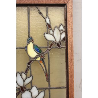 ステンドグラス　花鳥　GD909 