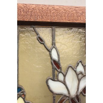 ステンドグラス　花鳥　GD909 