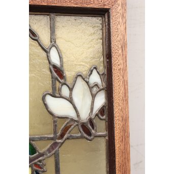 ステンドグラス　花鳥　GD909 