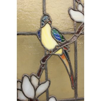 ステンドグラス　花鳥　GD909 