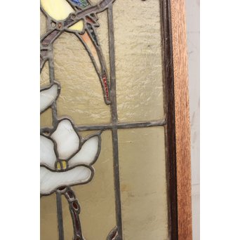 ステンドグラス　花鳥　GD909 